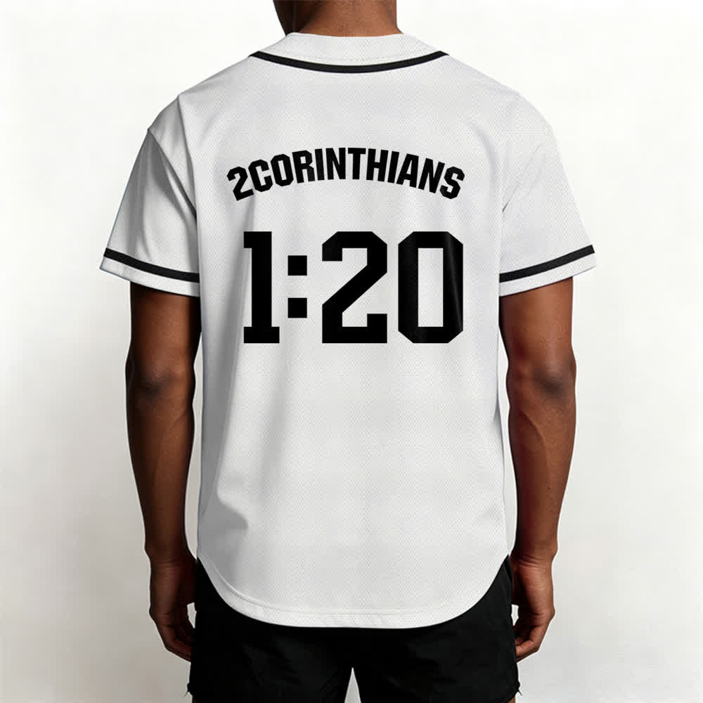 Camiseta de béisbol del equipo Amen en blanco y negro de Christianartworkshop - image 5