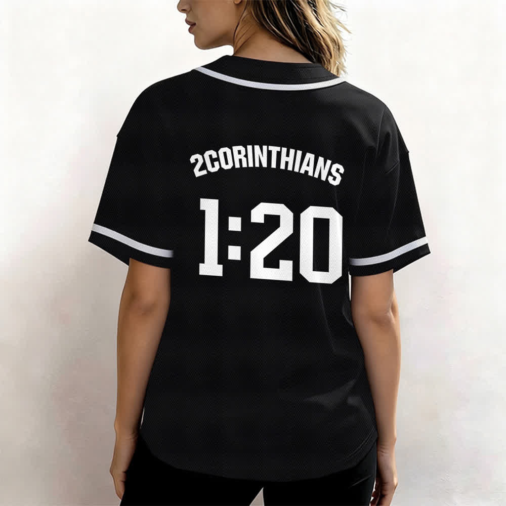 Camiseta de béisbol del equipo Amen en blanco y negro de Christianartworkshop - image 10