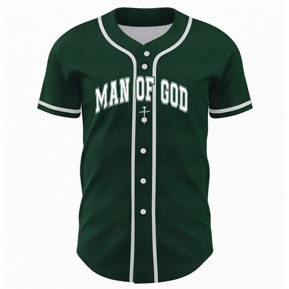 Camiseta de béisbol con mensaje "Pray Tap My Shoulder" de Christianartworkshop - image 37