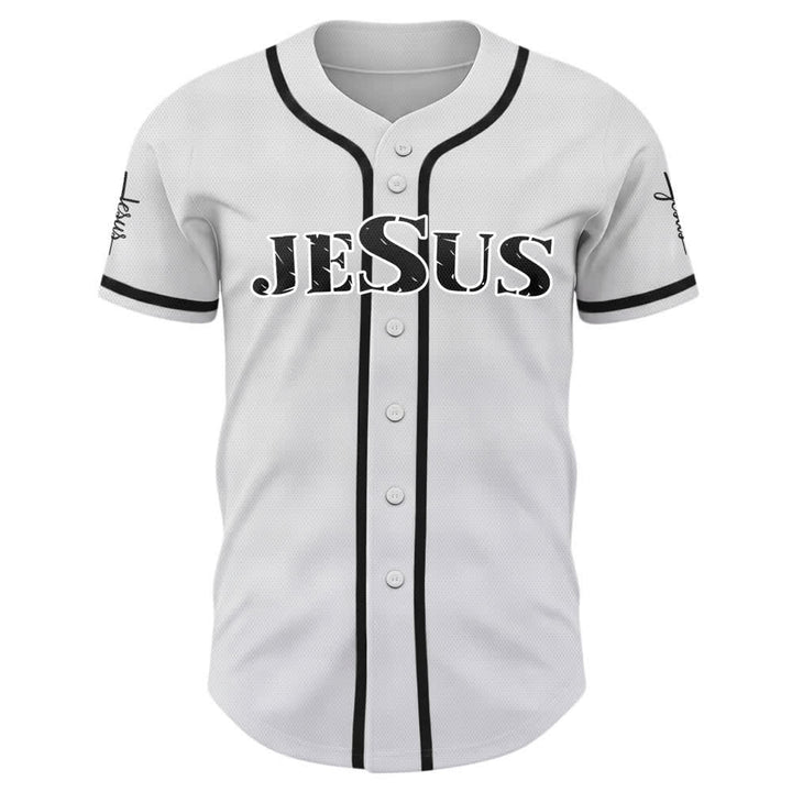 Camiseta de béisbol con estampado de doble cara de Jesús, el Camino, la Verdad y la Cruz de Christianartworkshop - image 8