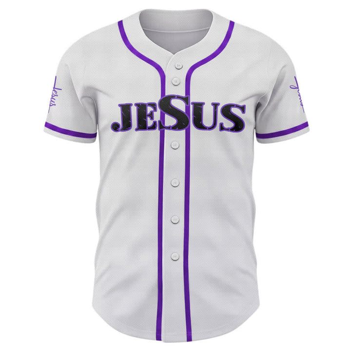 Camiseta de béisbol con estampado de doble cara de Jesús, el Camino, la Verdad y la Cruz de Christianartworkshop - image 57