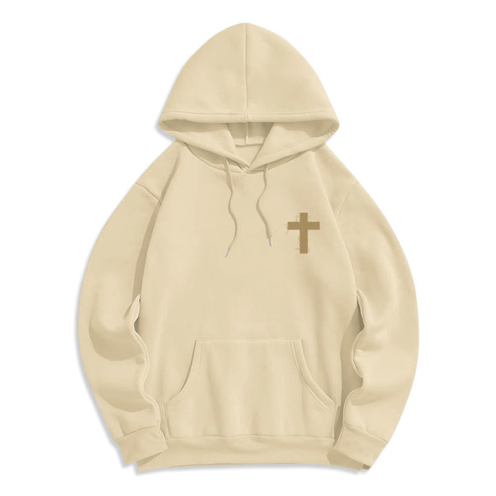 Christianartworkshop Solo estoy aquí para darle gloria a Dios. Sudadera con capucha extragrande. - image 11