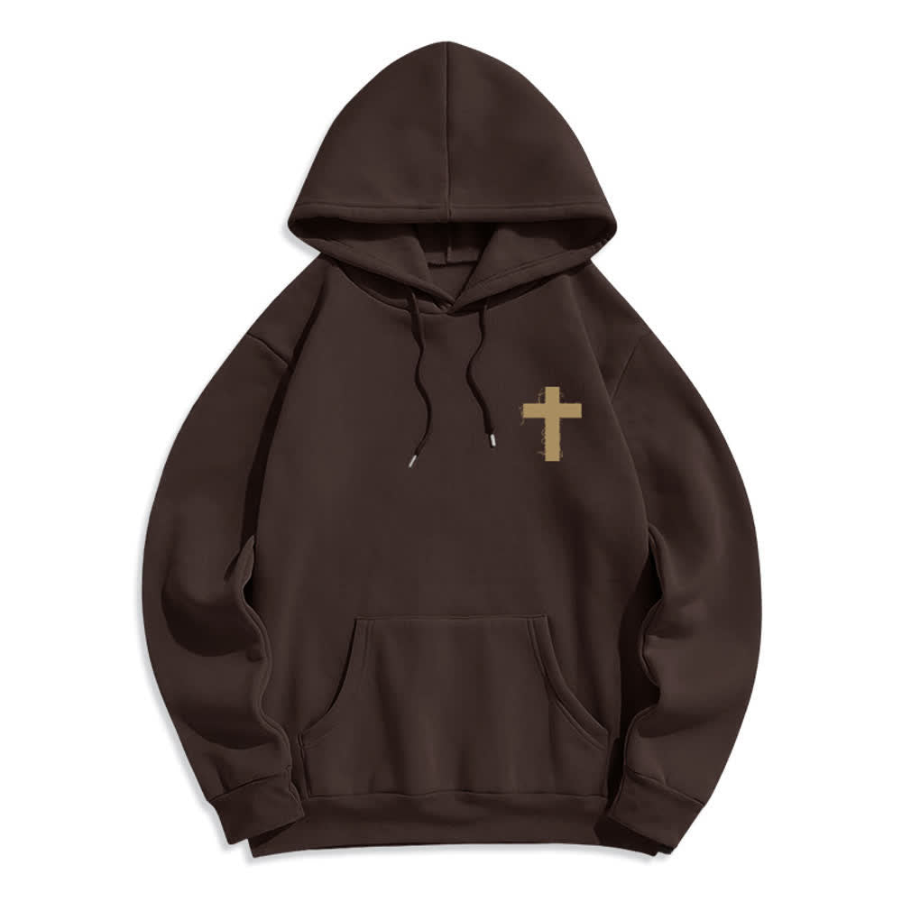 Christianartworkshop Solo estoy aquí para darle gloria a Dios. Sudadera con capucha extragrande. - image 20