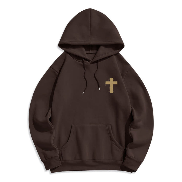 Christianartworkshop Solo estoy aquí para darle gloria a Dios. Sudadera con capucha extragrande. - image 20