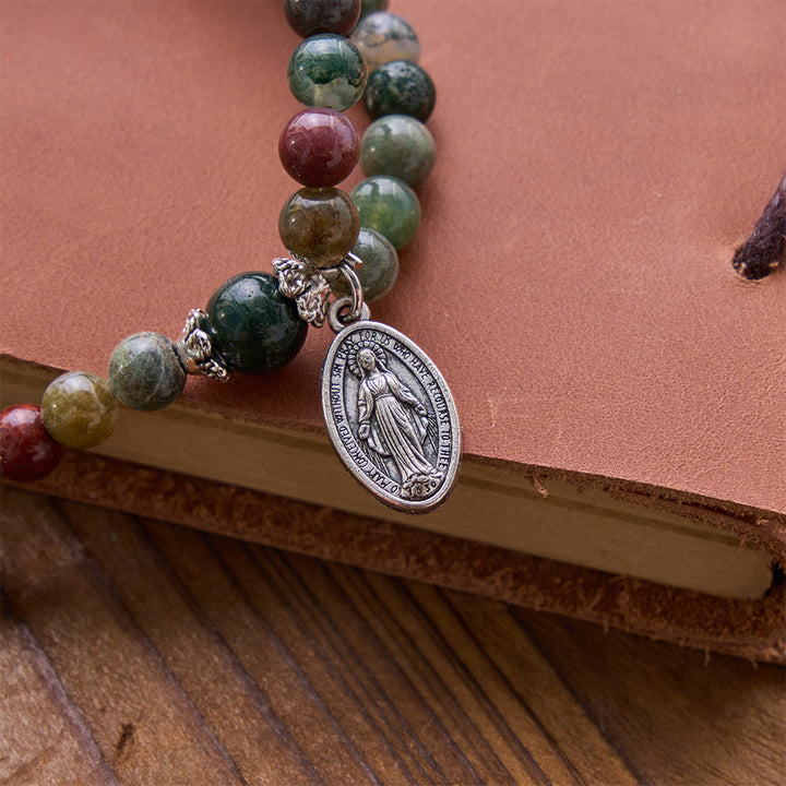 Christianartworkshop Pulsera de San Benito y Crucifijo de Cristal Milagroso: Portador de la Fuerza Sagrada - image 19