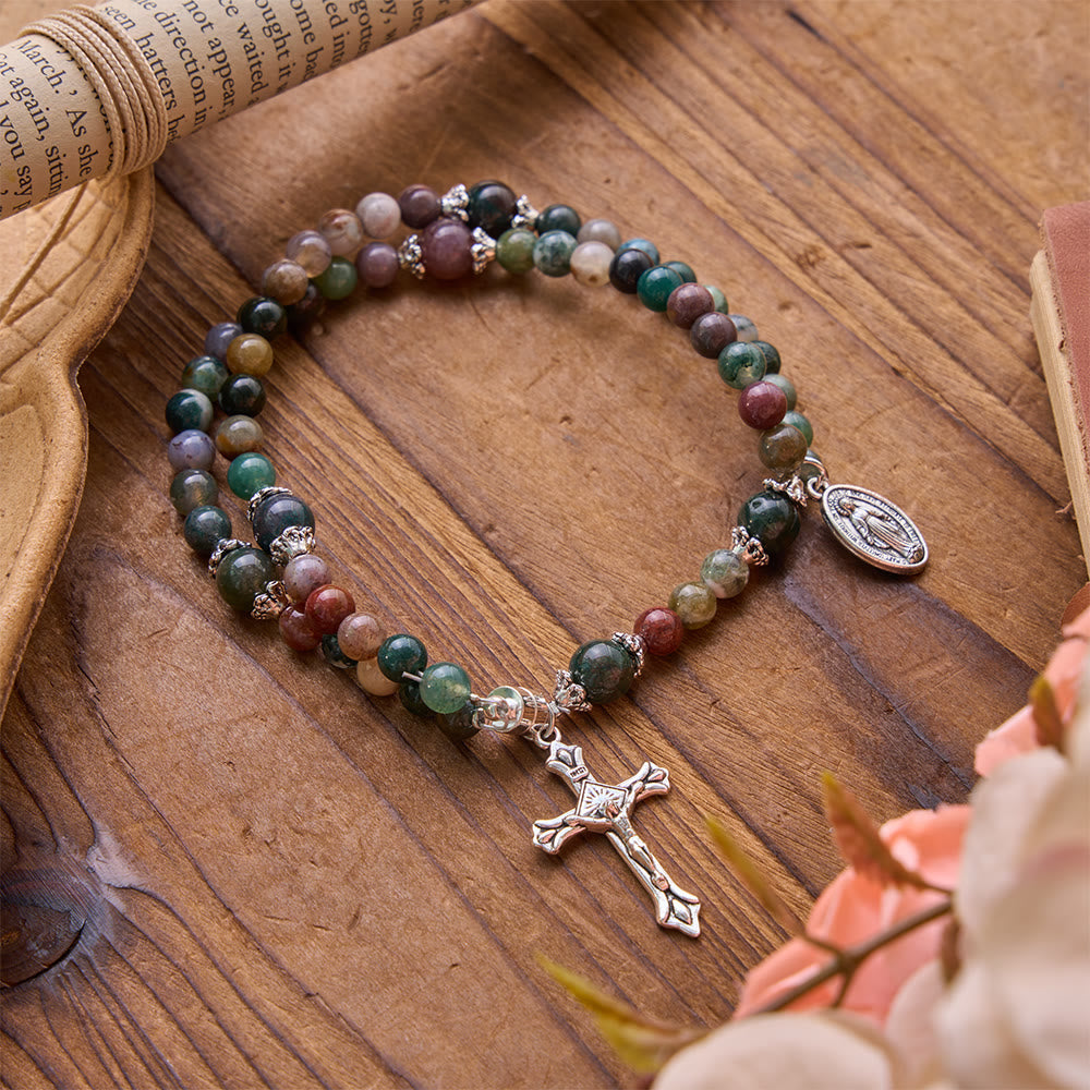 Christianartworkshop Pulsera de San Benito y Crucifijo de Cristal Milagroso: Portador de la Fuerza Sagrada - image 16