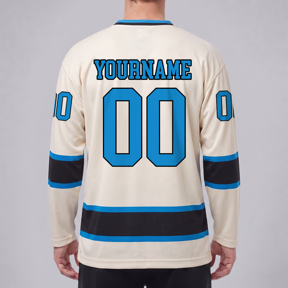 Christianartworkshop Camiseta de hockey Nombre y número personalizados - image 9