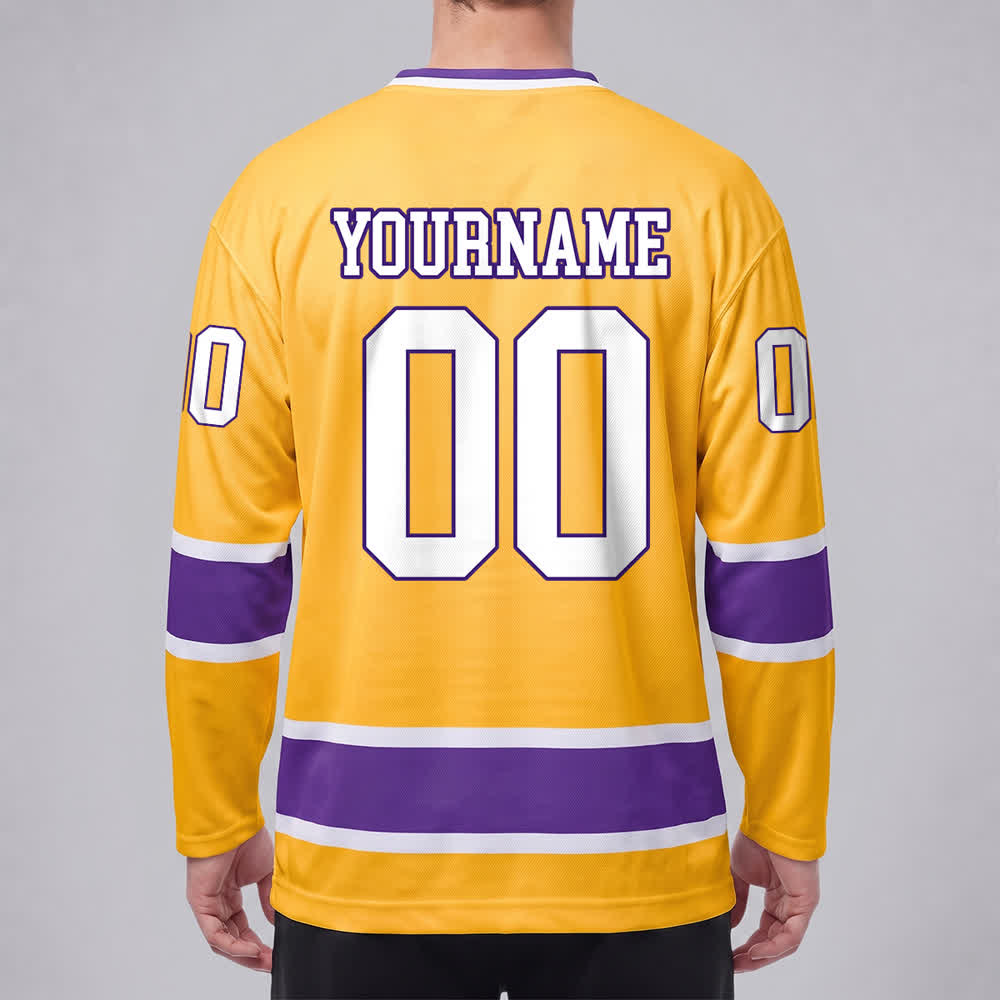 Christianartworkshop Camiseta de hockey Nombre y número personalizados - image 12