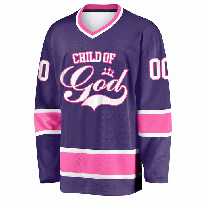 Christianartworkshop Camiseta de hockey Nombre y número personalizados - image 33
