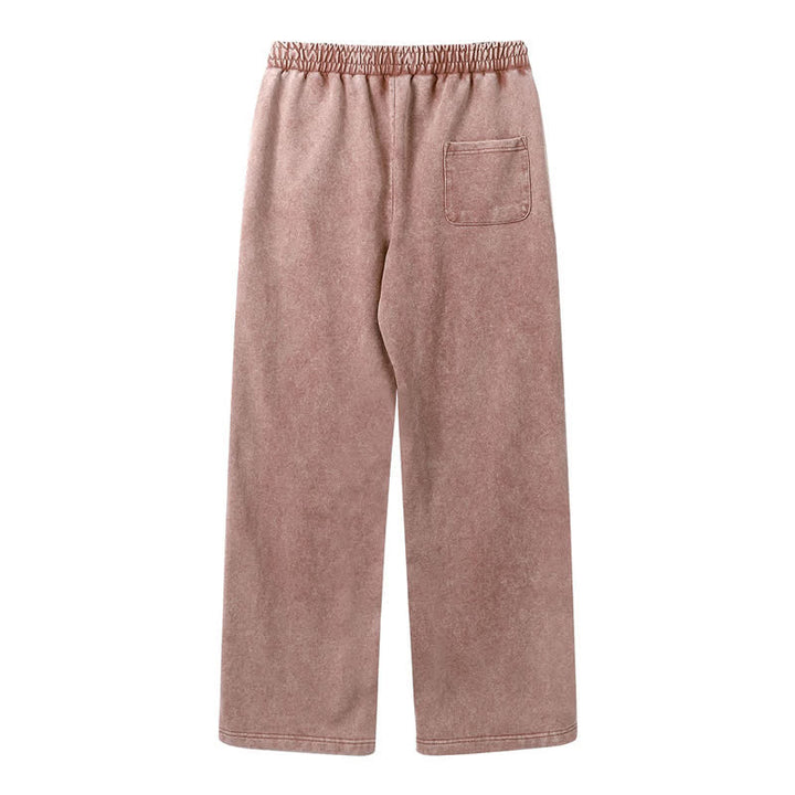 Christianartworkshop Pantalones deportivos lavados de corte relajado con el lema "Coraje de león" de Josué 1:9 - image 43