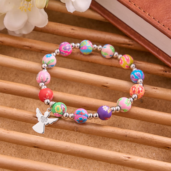 Christianartworkshop Pulsera con estampado floral, cruz y Espíritu Santo: portadora de suave protección divina. - Espíritu Santo - image 6