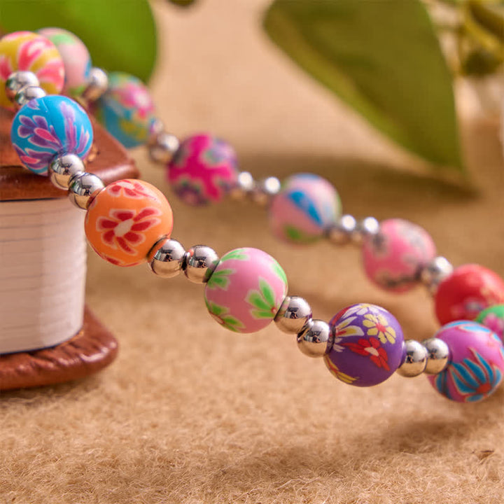 Christianartworkshop Pulsera con estampado floral, cruz y Espíritu Santo: portadora de suave protección divina. - image 10