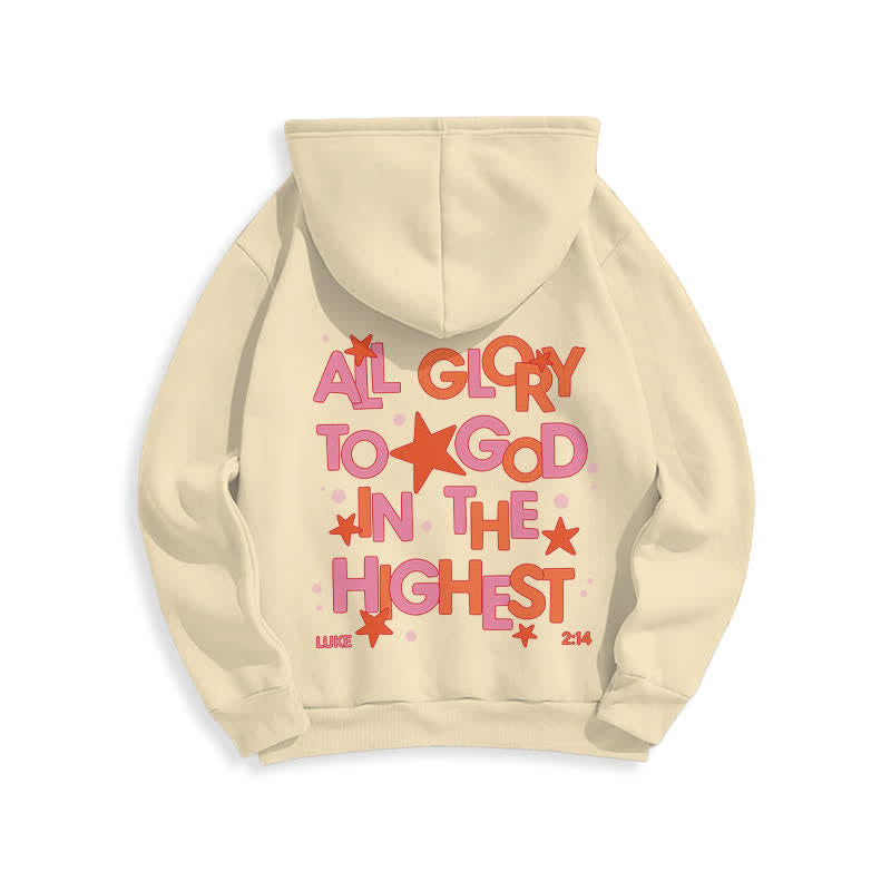 Christianartworkshop Sudadera con capucha polar Hallelujah Crowned Stars - image 19