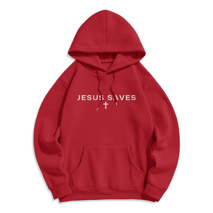 Christianartworkshop Sudadera con capucha forrada de felpa estilo streetwear con estampado de Jesús es Rey - image 23
