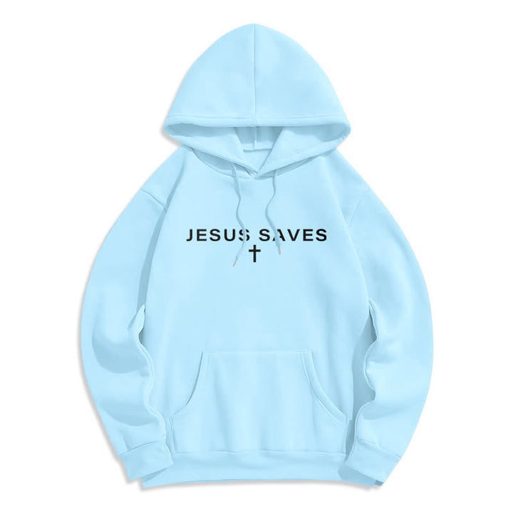 Christianartworkshop Sudadera con capucha forrada de felpa estilo streetwear con estampado de Jesús es Rey - image 17