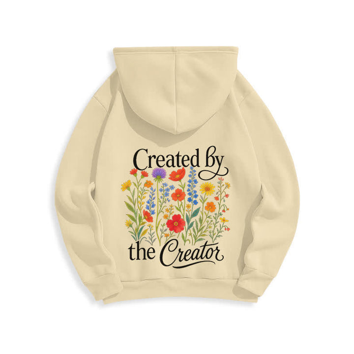 Christianartworkshop Sudadera con capucha y estampado floral en la espalda, creada por el creador. - image 19