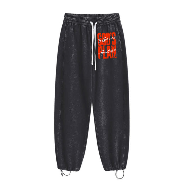 Christianartworkshop Pantalones deportivos holgados de estilo urbano con estampado de Orange Statement - image 10