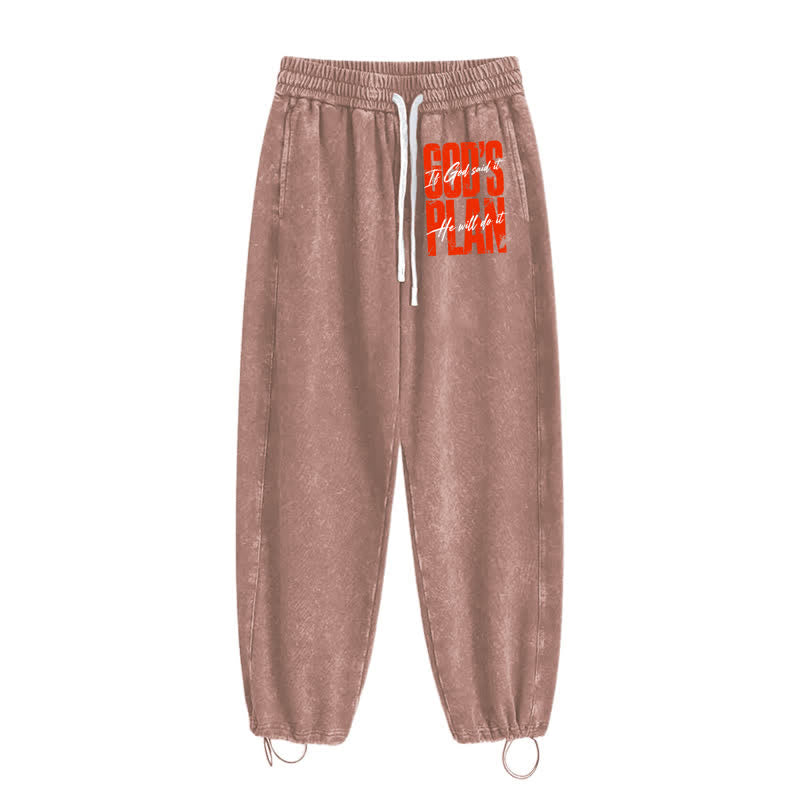 Christianartworkshop Pantalones deportivos holgados de estilo urbano con estampado de Orange Statement - image 26
