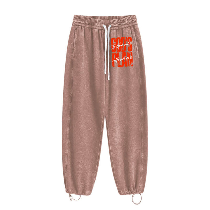 Christianartworkshop Pantalones deportivos holgados de estilo urbano con estampado de Orange Statement - image 26