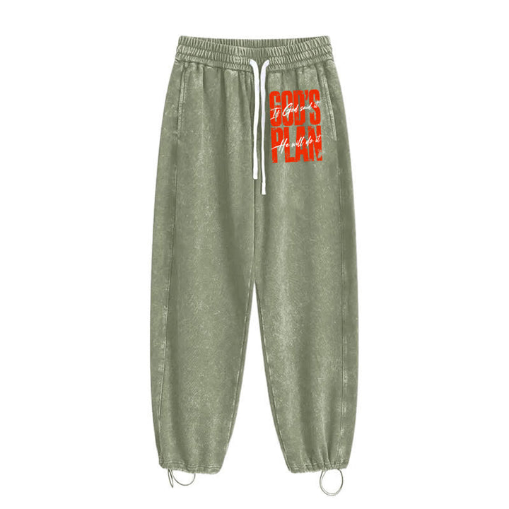 Christianartworkshop Pantalones deportivos holgados de estilo urbano con estampado de Orange Statement - image 34