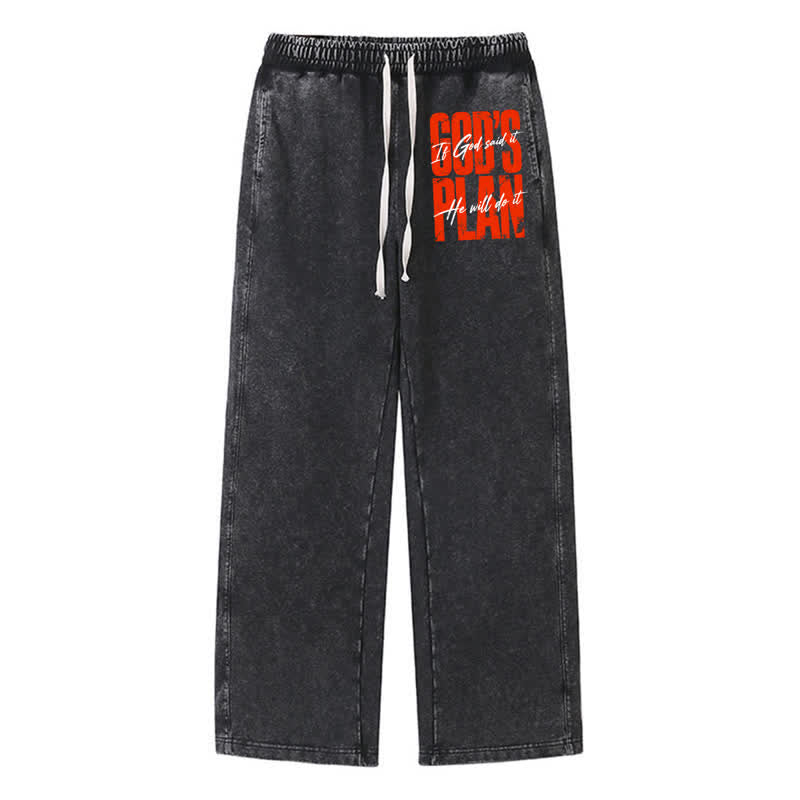 Christianartworkshop Pantalones deportivos holgados de estilo urbano con estampado de Orange Statement - Negro - 2XL - image 8