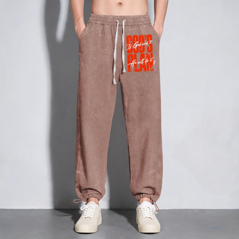 Christianartworkshop Pantalones deportivos holgados de estilo urbano con estampado de Orange Statement - image 30