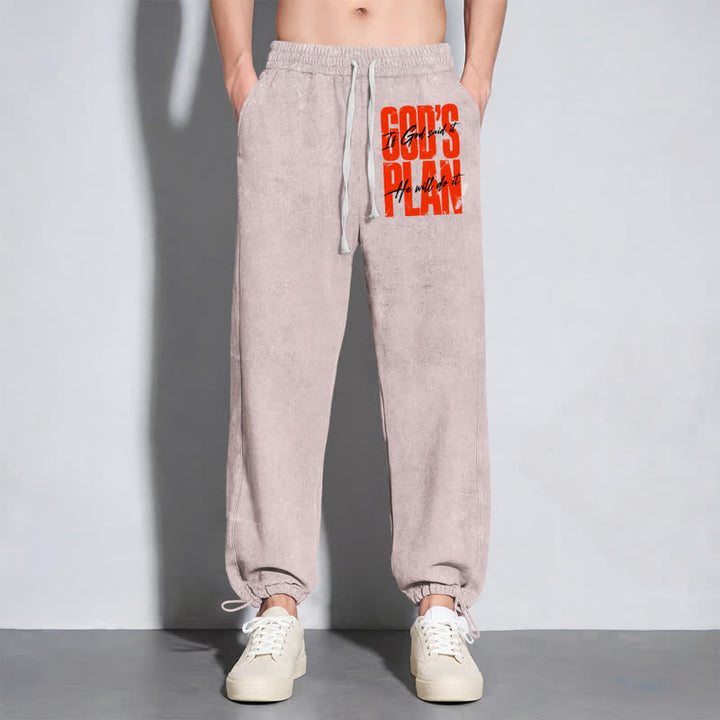 Christianartworkshop Pantalones deportivos holgados de estilo urbano con estampado de Orange Statement - image 22