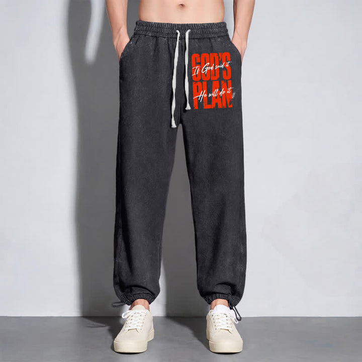 Christianartworkshop Pantalones deportivos holgados de estilo urbano con estampado de Orange Statement - image 14