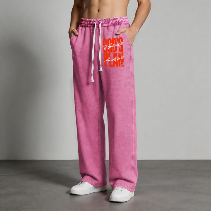 Christianartworkshop Pantalones deportivos holgados de estilo urbano con estampado de Orange Statement - image 44