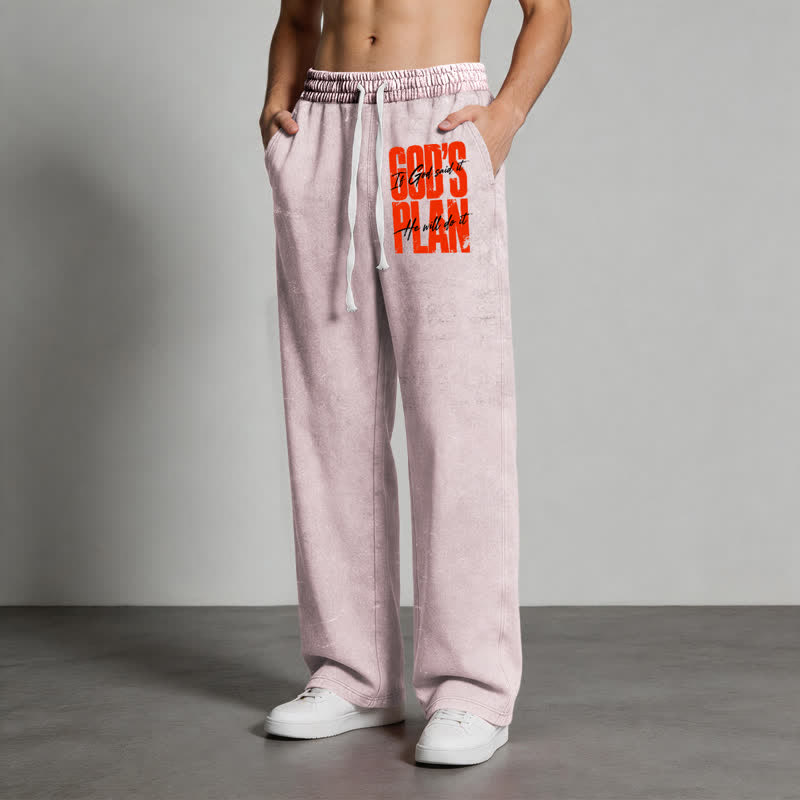Christianartworkshop Pantalones deportivos holgados de estilo urbano con estampado de Orange Statement - image 21