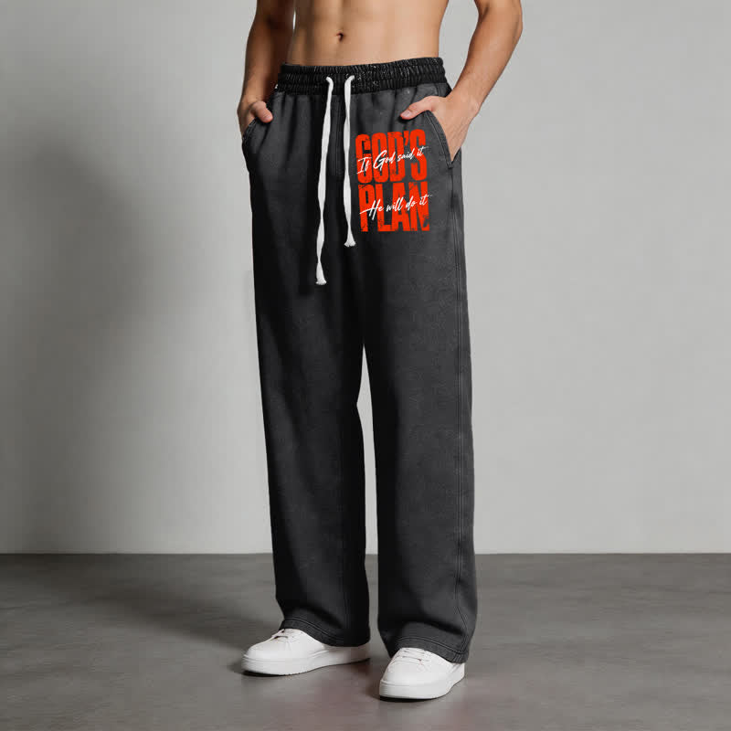 Christianartworkshop Pantalones deportivos holgados de estilo urbano con estampado de Orange Statement - image 12