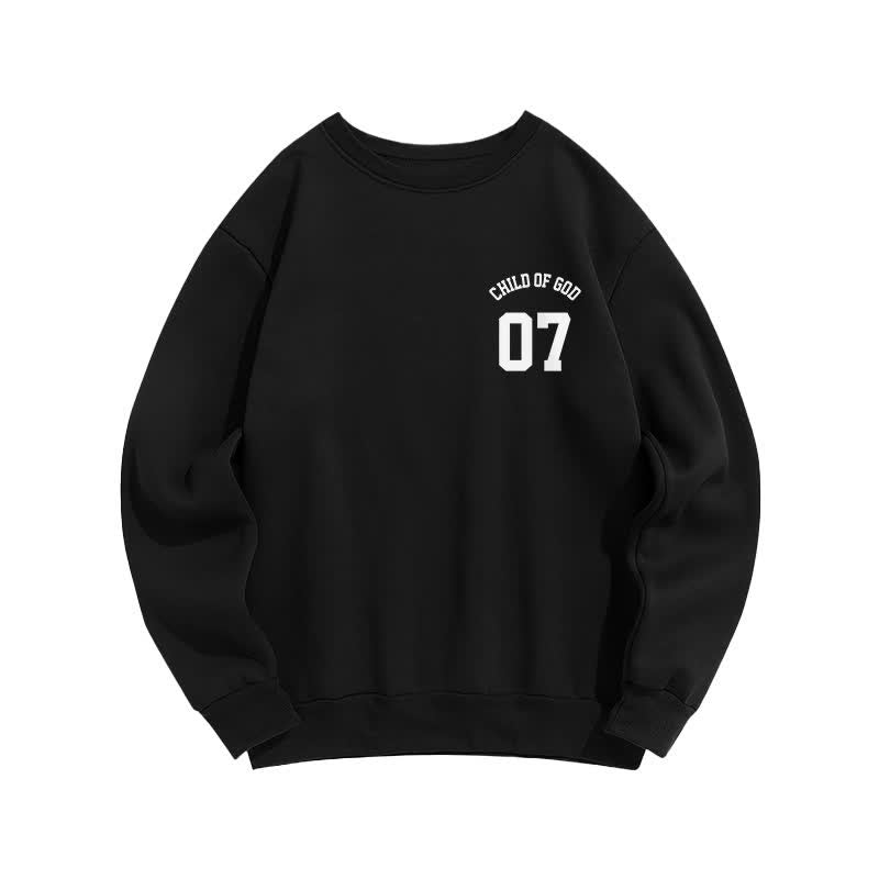 Christianartworkshop Sudadera de cuello redondo extragrande Child Of God 07 - image 5