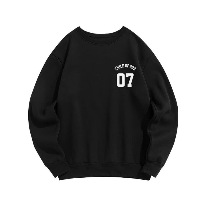 Christianartworkshop Sudadera de cuello redondo extragrande Child Of God 07 - image 5