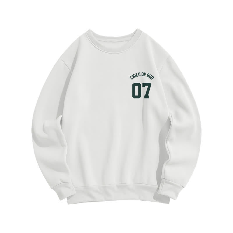 Christianartworkshop Sudadera de cuello redondo extragrande Child Of God 07 - image 8