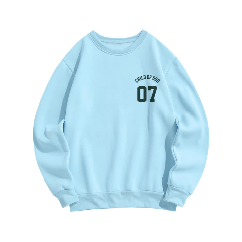 Christianartworkshop Sudadera de cuello redondo extragrande Child Of God 07 - image 14