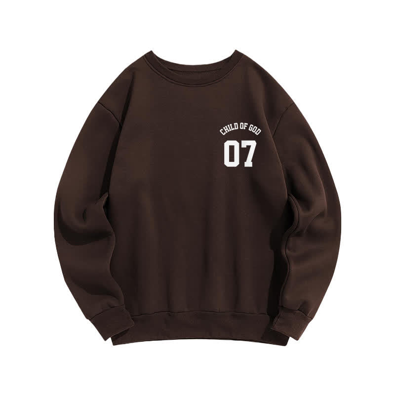 Christianartworkshop Sudadera de cuello redondo extragrande Child Of God 07 - image 17