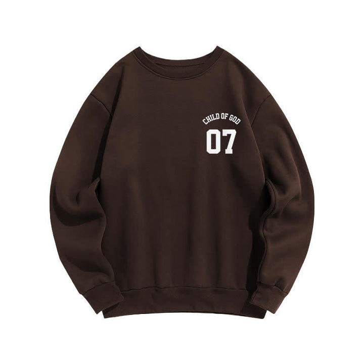 Christianartworkshop Sudadera de cuello redondo extragrande Child Of God 07 - image 17