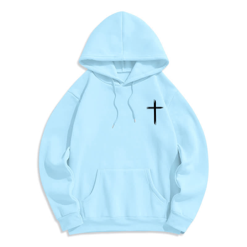 Christianartworkshop Sudadera con capucha de felpa con estampado de recibo de Jesús pagado por todo - image 20