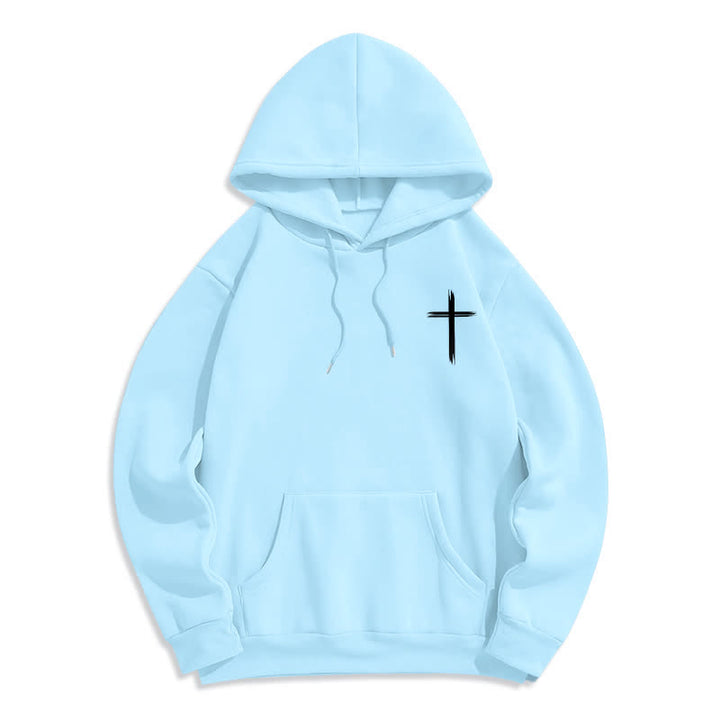 Christianartworkshop Sudadera con capucha de felpa con estampado de recibo de Jesús pagado por todo - image 20