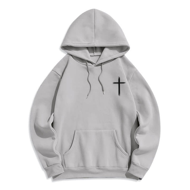 Christianartworkshop Sudadera con capucha de felpa con estampado de recibo de Jesús pagado por todo - image 2