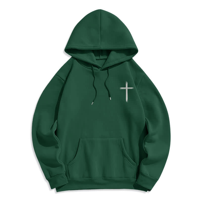 Christianartworkshop Sudadera con capucha de felpa con estampado de recibo de Jesús pagado por todo - image 17