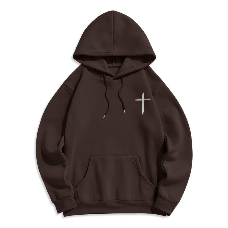 Christianartworkshop Sudadera con capucha de felpa con estampado de recibo de Jesús pagado por todo - image 14