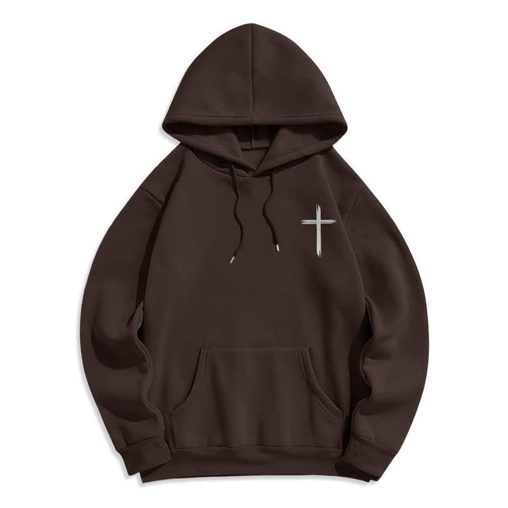 Christianartworkshop Sudadera con capucha de felpa con estampado de recibo de Jesús pagado por todo - image 14