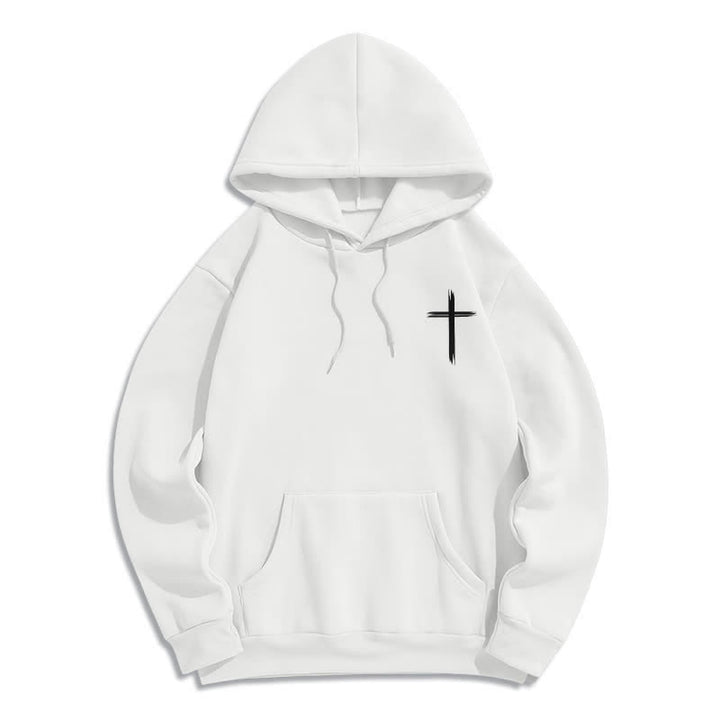 Christianartworkshop Sudadera con capucha de felpa con estampado de recibo de Jesús pagado por todo - image 5